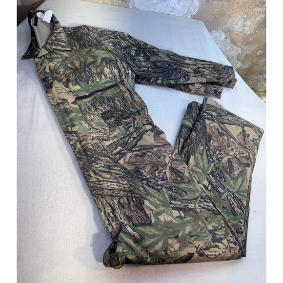 VTG Liberty Realtree Camo Coveralls Men's Size XL Inseam 24.5 inches Made in USA - Picture 2 of 16